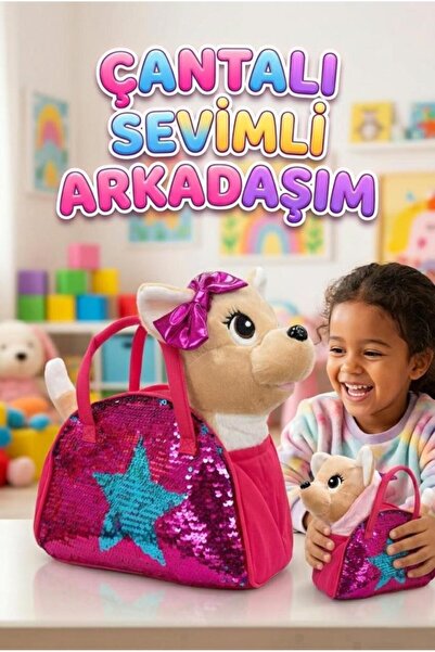 Tıfıl Toys Interactive Walking Dog Toy for Kids with Ribbon and Star Bag - wi...