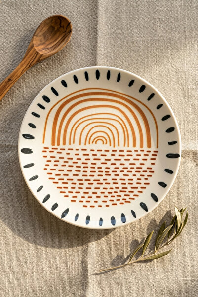 Heda Porselen Yakamoz 6-Piece Porcelain Cake Set