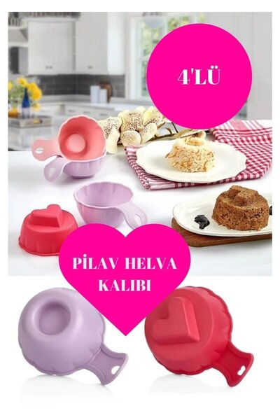 Royaleks Group Practical Rice and Dessert Mold 4 Pieces Rice and Dessert Styling