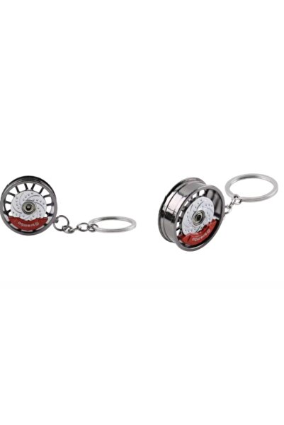 Generic Brand Wheel Rim Keychain