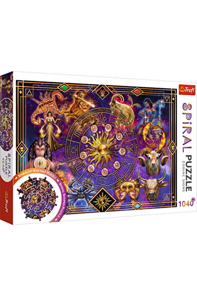 NO BRAND PUZZLE TREFL SPIRAL 1040 PIECES ZODIAC SIGNS