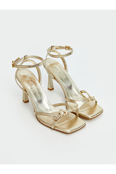 LC Waikiki Peak New Season Ankle Strap Women's Heeled Shoes