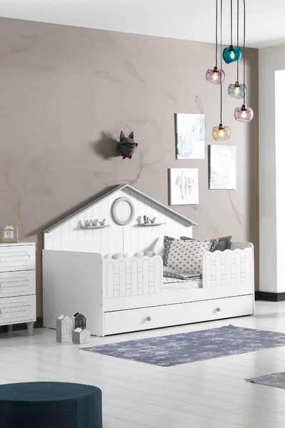 Palmera Alvin Montessori Gri Bebek/Çocuk Karyolası 90x190 – Zarif & Güvenli T...