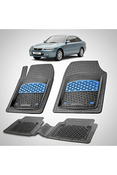 TEAMCAR Mazda 626 GF Facelift 5-Door Hatchback Compatible Floor Mats 2000-200...