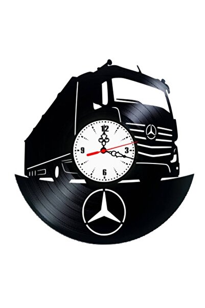 OEM Handmade Vinyl Wall Clock "Mercedes Actros" - Handcrafted, Exceptional Gi...