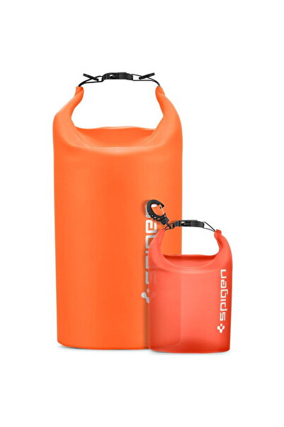 Spigen Aqua Shield Sac etanș impermeabil 20L + 2L A630, portocaliu apus de soare