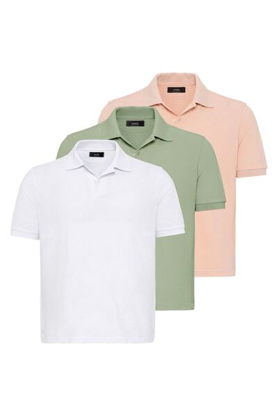 S13 Store 3-pack polo collar t-shirt
