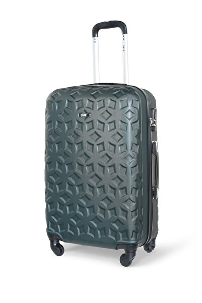 KTMC ABS Luggage 24 inch Check-In Suitcases, KTMC-9191 Blackish Green