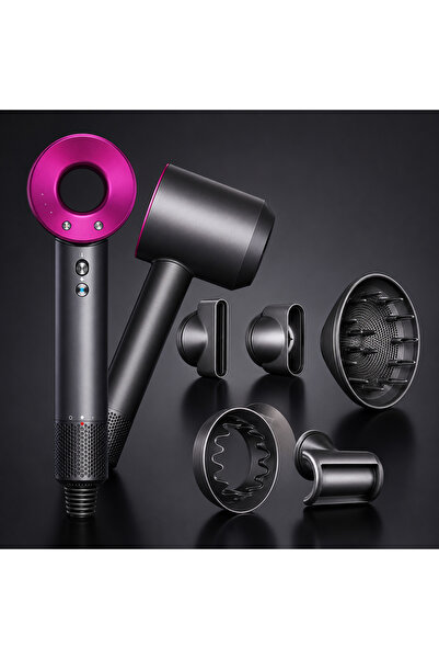OEM Uscător de păr profesional tip Supersonic, Motor Digital High-Speed, 5 Ac...
