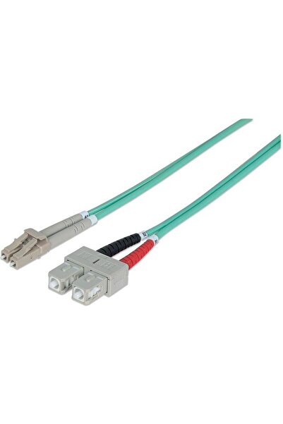 Intellinet Cordon de patch Network Solutions Light Hode, LC-SC, 2m, 50/125, O...