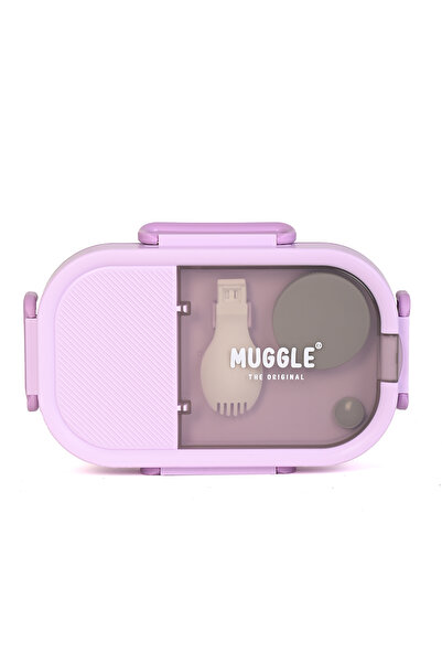 MUGGLE Ms-22 Stainless Steel Lunch Box with Compartments, Leak-Proof, 700 Ml....