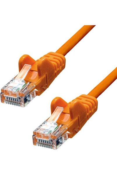 ProXtend CAT5e U/UTP CCA PVC Ethernet Cable Orange 25cm