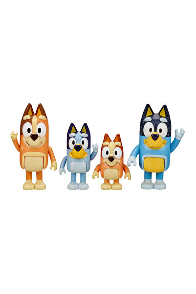 bluey 4'lü Figür Seti - & Family 19201