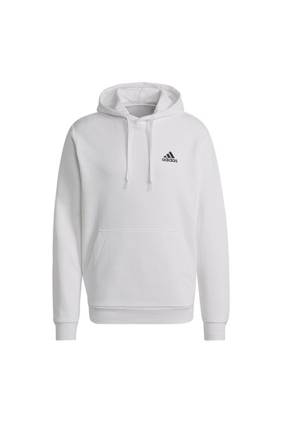 adidas Erkek Feelcozy Beyaz Sweatshirt H12211