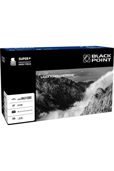 Black Point Cartuș de toner LCBPM651XBK Negru, înlocuitor pentru 654X (BLH651...