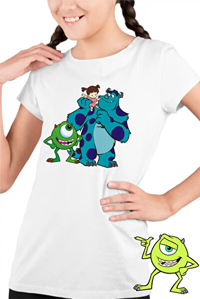 OEM Tricou Copii Fete Monsters James Mike Boo