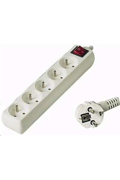 PremiumCord Power strip 5 sockets 3 m white (pp5k03)