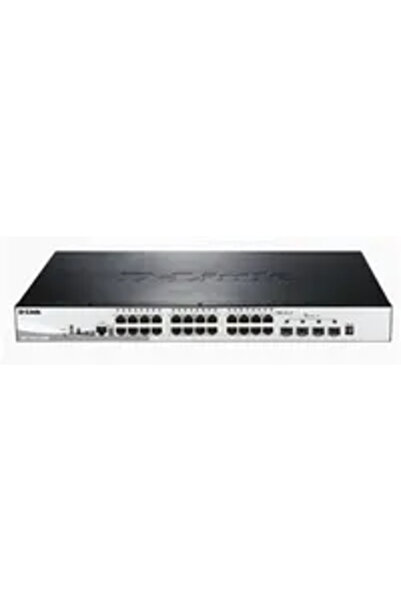 D-Link DGS 1510-28XMP - Switch - L3 - inteligent - 24 x 10/100/1000 (PoE+) + ...