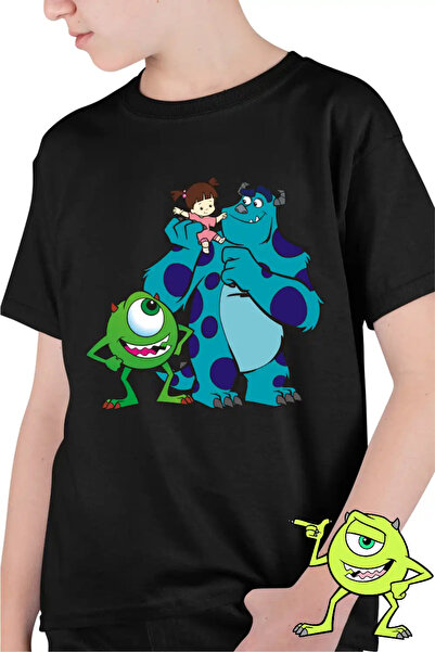 OEM Tricou Copii Baieti Monsters James Mike Boo