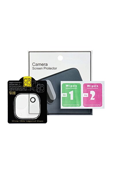 OEM Folie de protecție 5D Full Glue pentru cameră - pentru iPhone 15 Plus Tra...