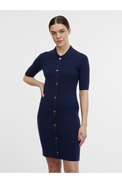ORSAY Dark blue women's sweater dress