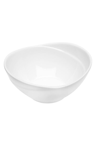 Zumzeria White Porcelain Bowl with Stripe for Nuts - Sauce 160ml