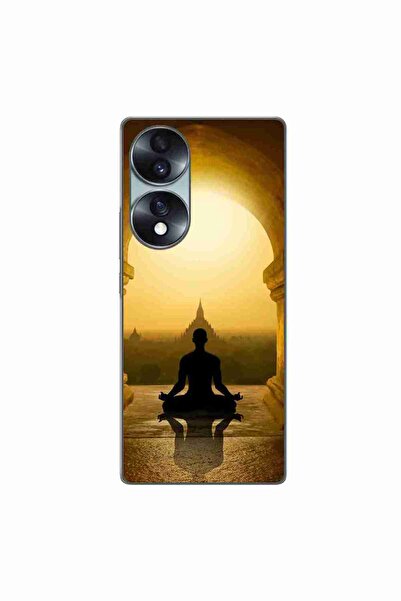 OEM Husa compatibila cu Honor 70 Silicon Gel Tpu Model Meditation