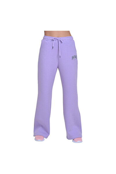Target Femei& # Pantaloni din fleece supradimensionați cu tiv evazat " L...