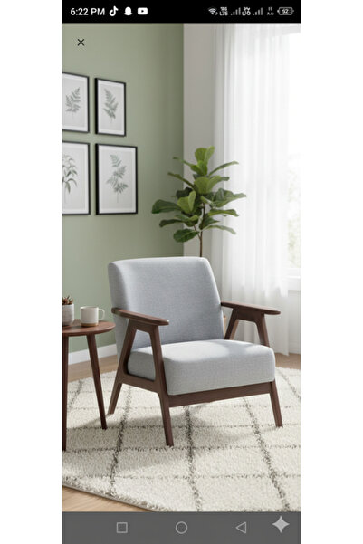 lmstabda Single chair Blue color – a bold modern touch