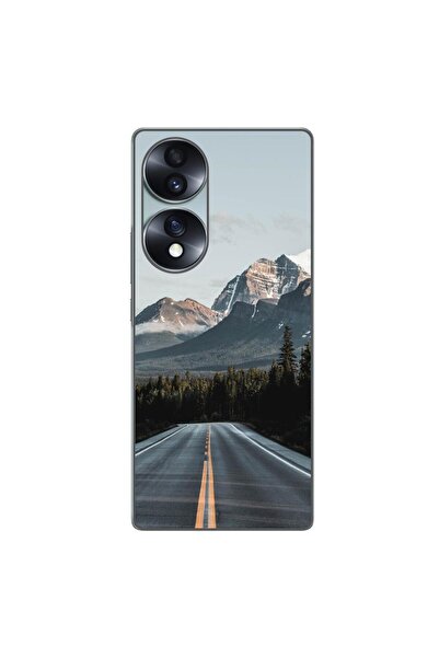 OEM Husa compatibila cu Honor 70 Silicon Gel Tpu Model Mountain Road