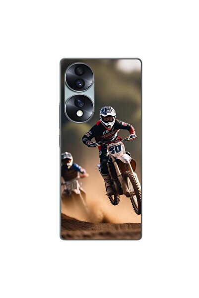 OEM Husa compatibila cu Honor 70 Silicon Gel Tpu Model Motocross