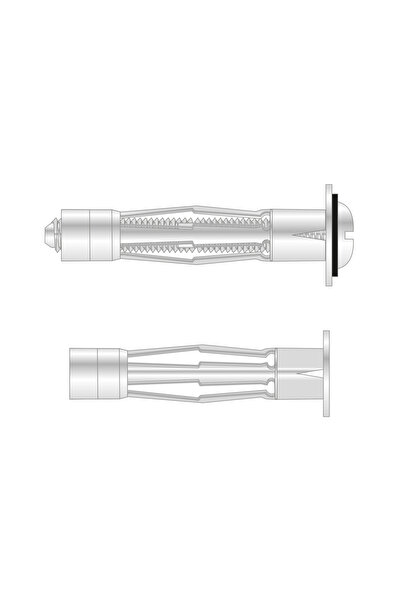 index Set 100 x Dibluri Rigips Metalice de Expansiune cu Surub M6x58 I.INCO658S