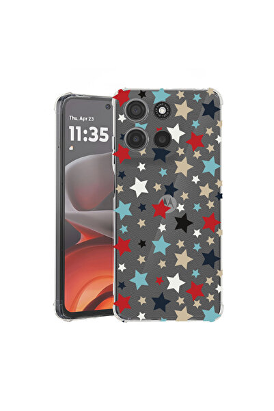 bestcase Husă Antișoc pentru Motorola Moto G17 / G17 Power / G15, Stele, 3144...
