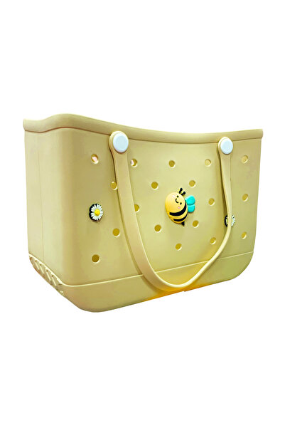 Fara brand EVA BAG L SILICONE DECORATIVE APPLIQUES