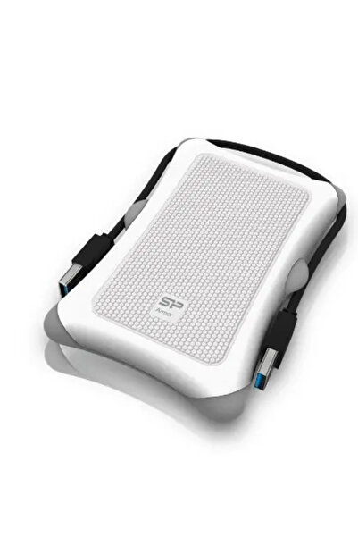 Silicon Power Carcasă pentru disc 25 A30 SATA USB 3.0 Anti-șoc Alb