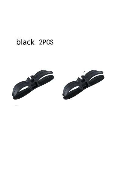 Choice black 2pcs Household Cord Winder Organizer No Trace Plug Fixer for Pow...