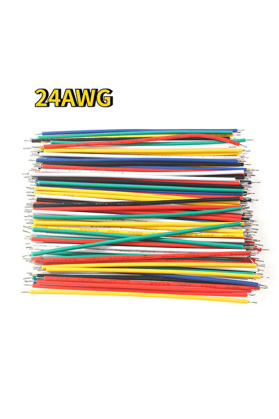 Choice1 24AWG-240 قطعة، 240 قطعة، 6 ألوان، أسلاك توصيل مطلية بالقصدير للوحة ا...