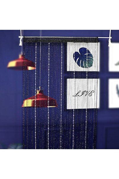Choice3 Rod Pocket black 1pcs Premium 100x200cm Crystal Bead Curtain - Elegan...