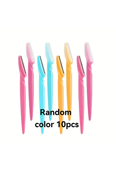 Choice Random color 10pcs Multi-Function Eyebrow Trimmer,For Men Women,with S...