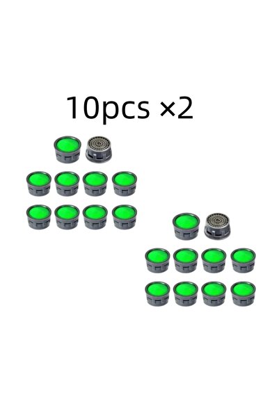 Choice3 10pcs-2sets Water Saving Faucet Aerator Replaceable Filter Mixed Nozz...