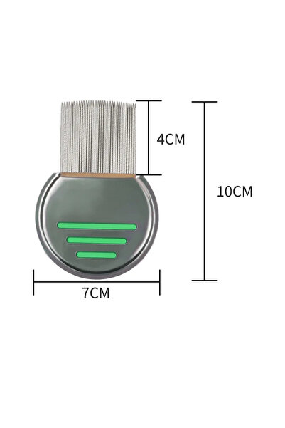 Choice1 green 3 Styles Stainless Steel Terminator Lice Comb Kids Hair Rid Hea...