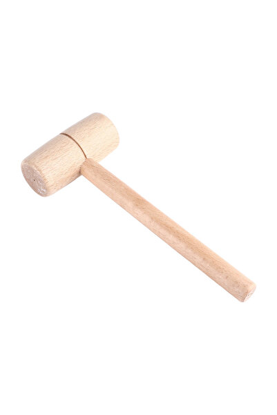 Choice Carpenter Beech Wood Hammer Wooden Hammer Carpenter Beech Wood Round H...