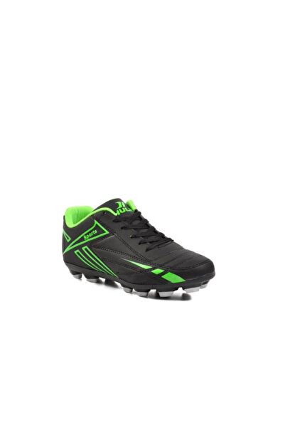 Mergenshoes Hlk Siyah Sarı Krampon Erkek Futbol Spor Ayakkabı