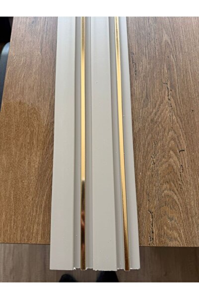 Lambiri Pvc VİZON GOLD Duvar Ofis Tv Arkası Koridor Dekoratif Panel