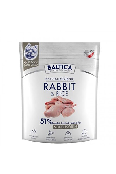 Baltica NUTRACEUTIC Hipoalergenic Iepure și Orez XS / S 1kg