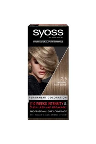 Syoss Permanent Hair Dye - Professional Performance Permanent Coloration Base...