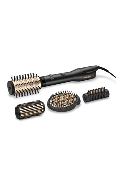 BABYLİSS Rotating Hot Air Brush (AS970E) Big Hair Lustre black gold