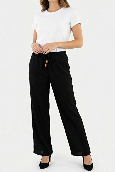 ONLY Onlnele Wide Leg Geniş Paça Belden Bağlamalı Pantolon PANTOLON 15370054