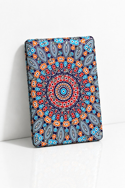 MakeWell Mandala Desenli Çift Taraflı Büyüteçli Cep Aynası – Katlanabilir Mak...