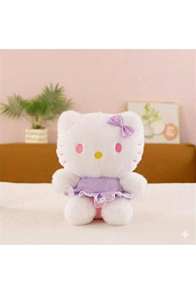 AlKhasakiyaBags "Hellow Kitty" Doll in Purple Dress (20 cm)